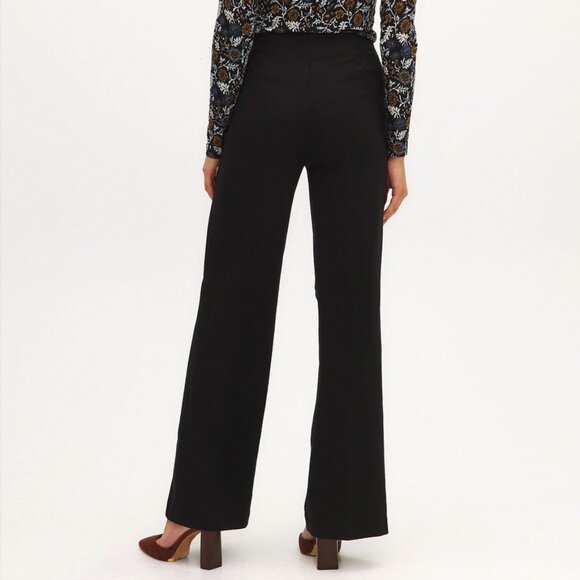 Hilary Radley Black Trouser Dress Pants Size 8 - Picture 2 of 9